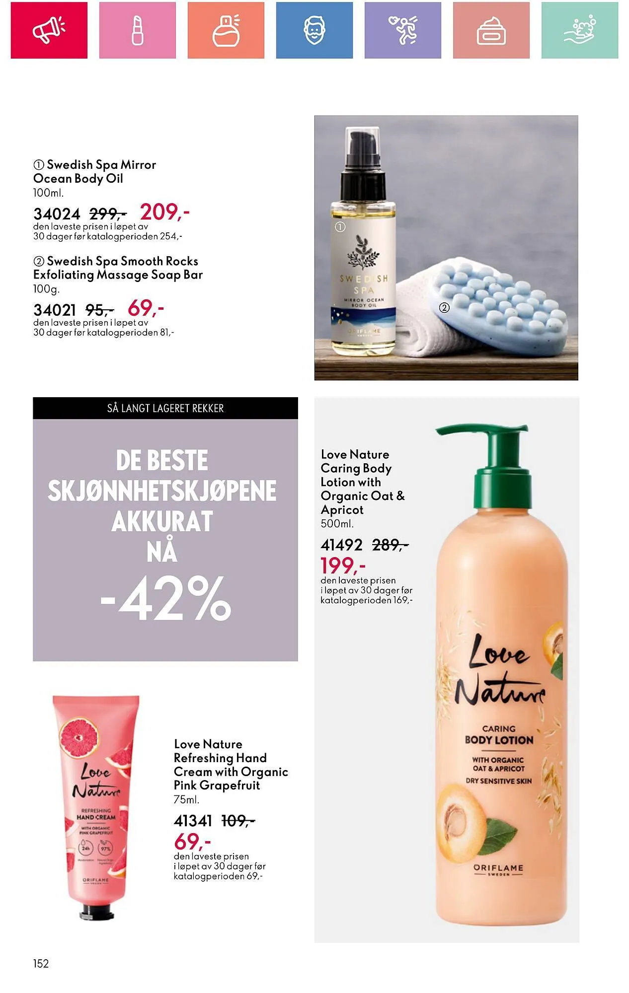 Oriflame Kundeavis fra 5. januar til 25. januar 2025 - kundeavisside 152