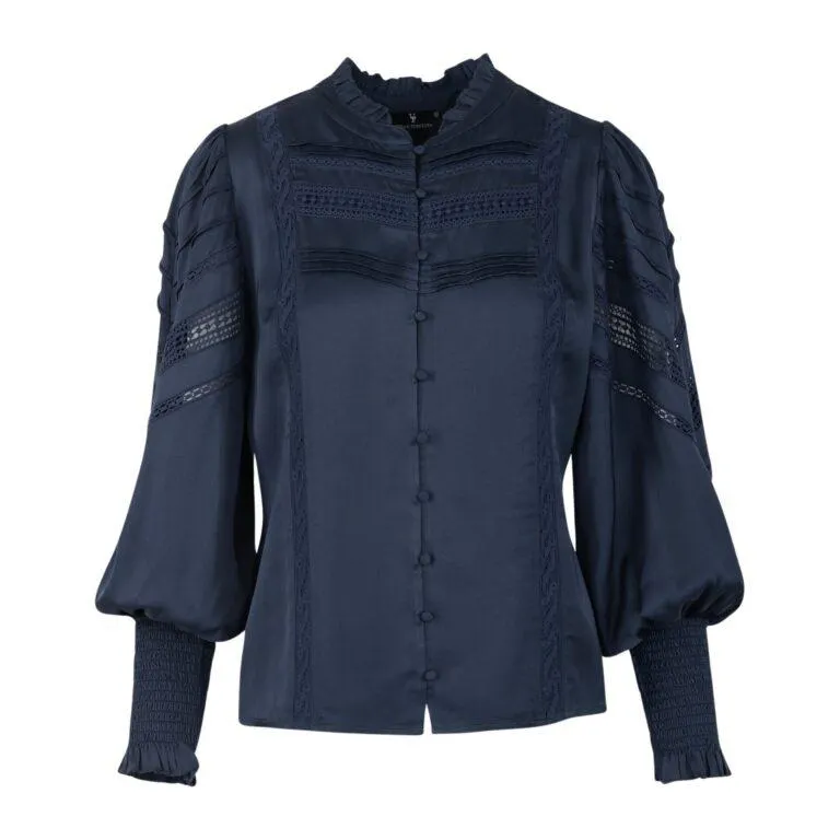 Augusta Blouse – Blå