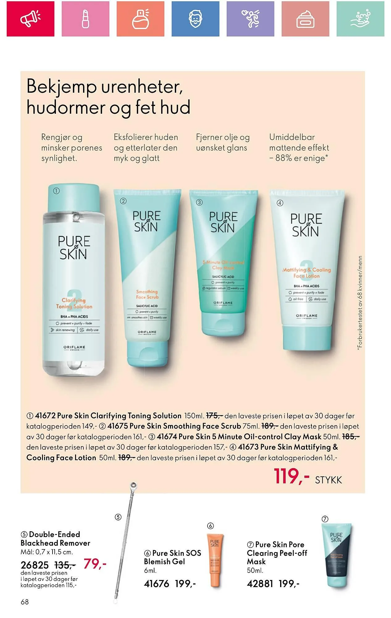 Oriflame Kundeavis fra 5. januar til 25. januar 2025 - kundeavisside 68