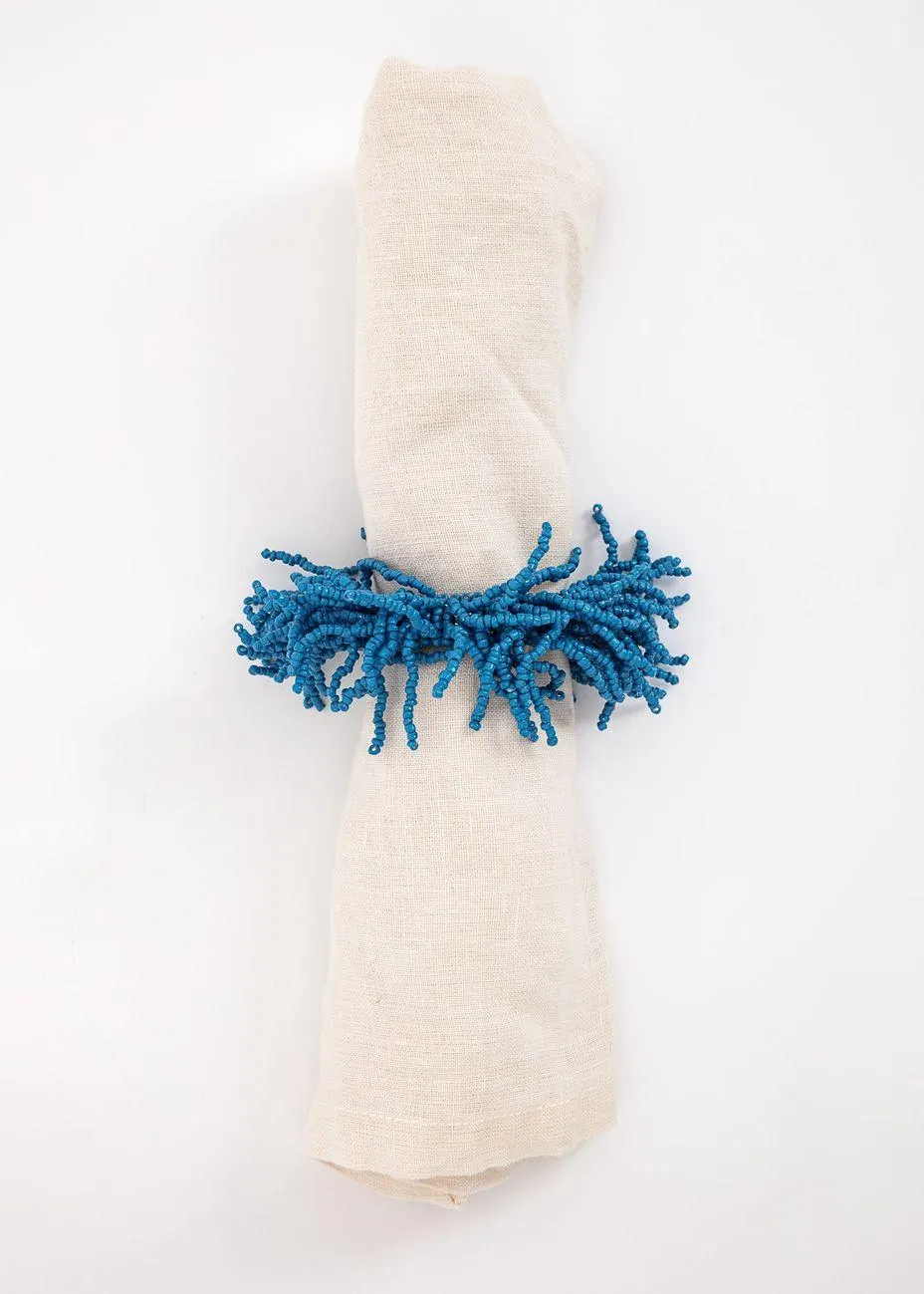 Coral inspired napkin ring