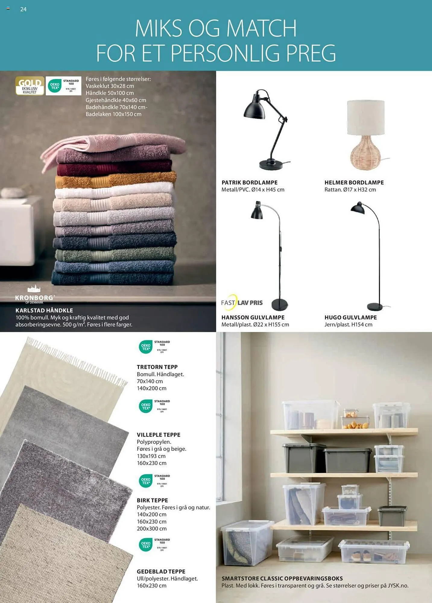 JYSK Kundeavis fra 13. september til 31. januar 2024 - kundeavisside 24