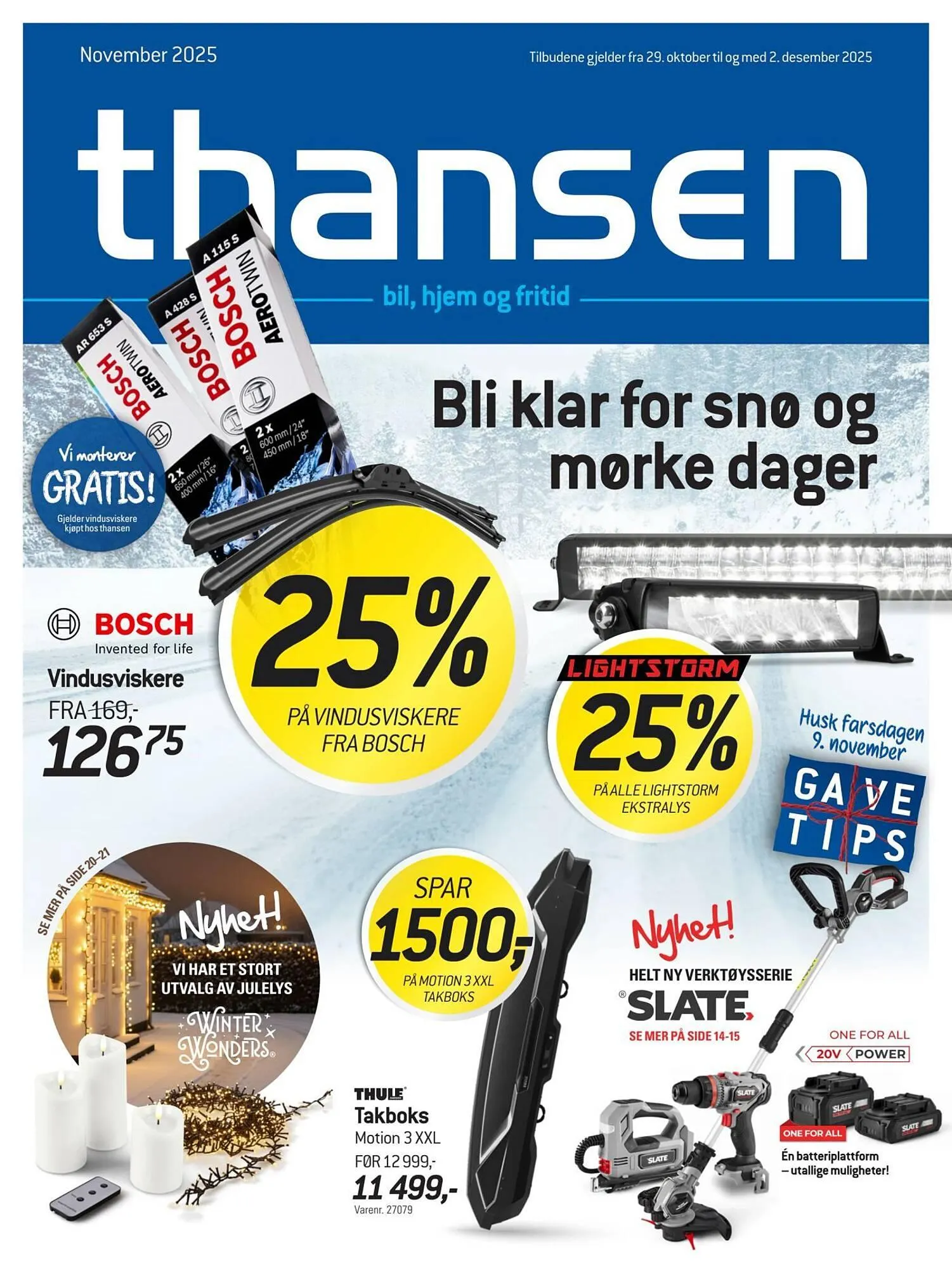 Thansen kundeavis - 1