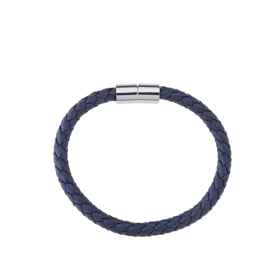 MORTEN Armbånd Stål Blå