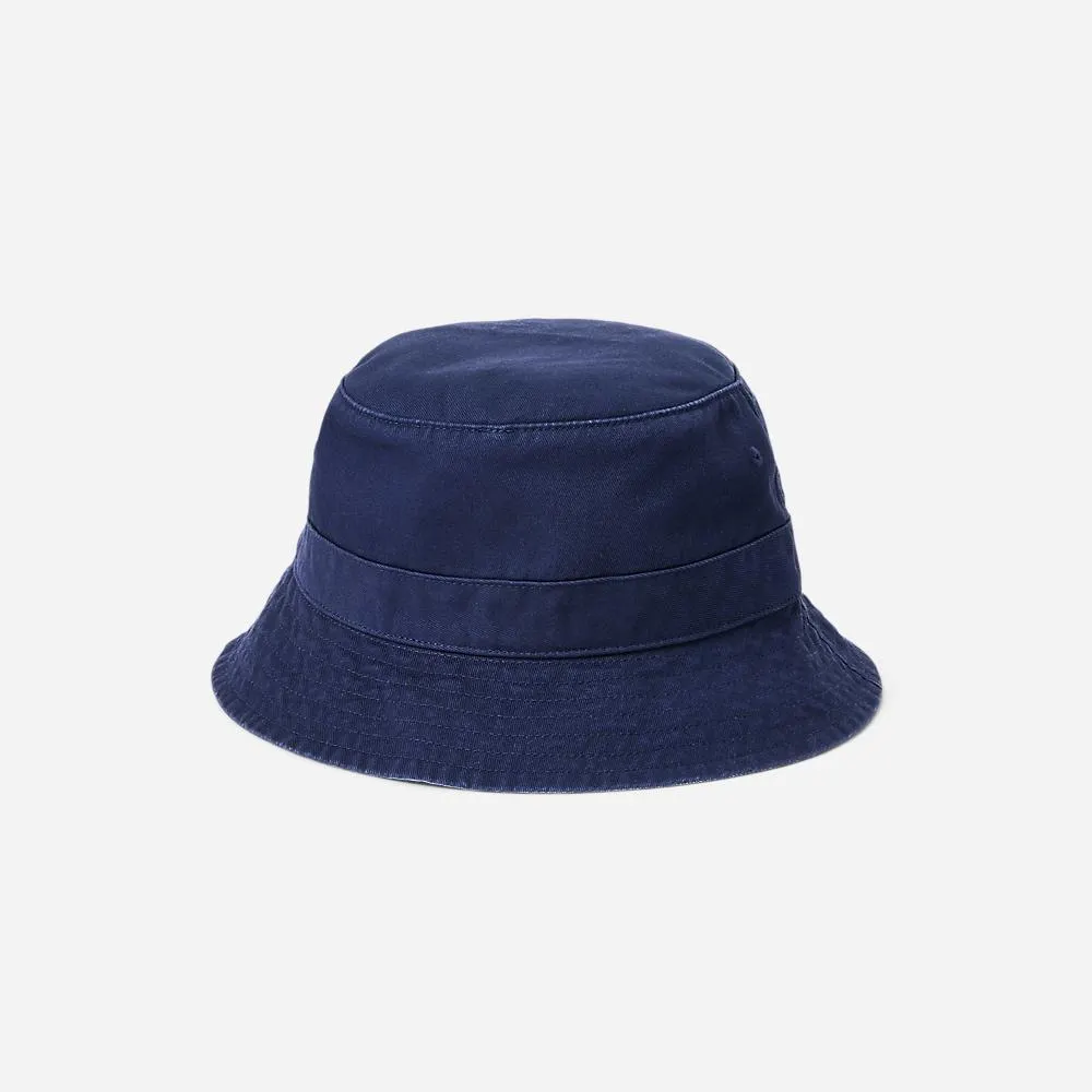 Polo Bear Twill Bucket Hat - Newport Navy