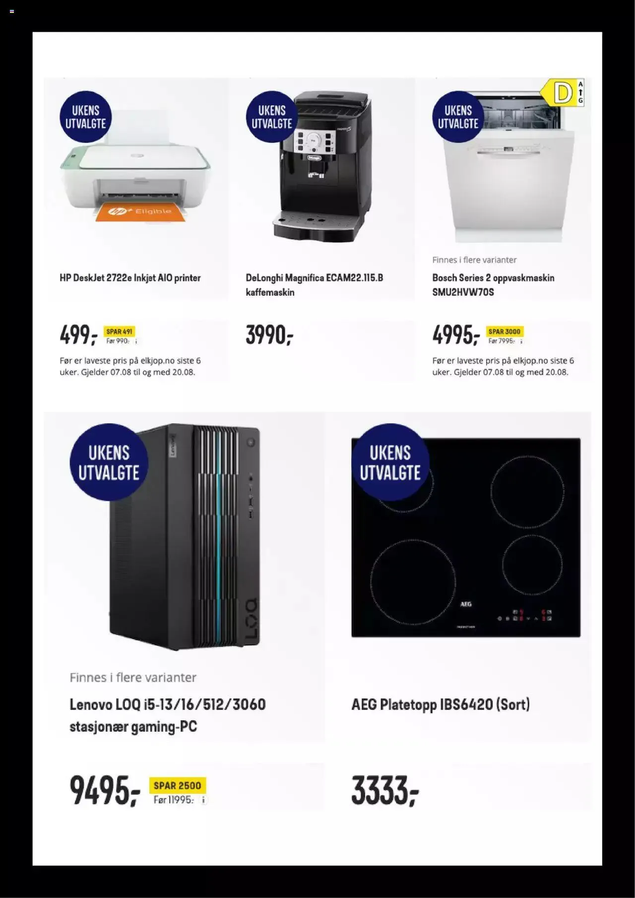 Elkjøp kundeavis fra 8. august til 31. desember 2023 - kundeavisside 4