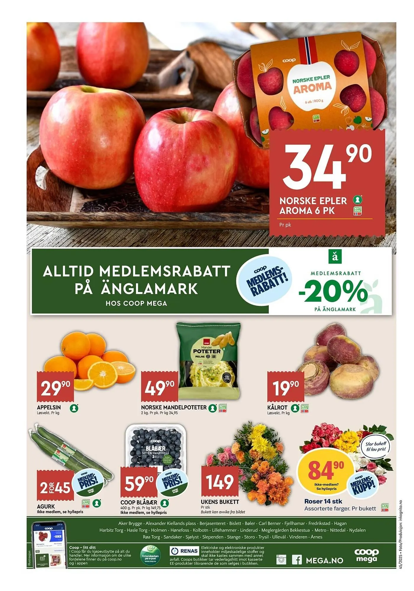 Coop Mega kundeavis fra 3. november til 8. november 2025 - kundeavisside 8