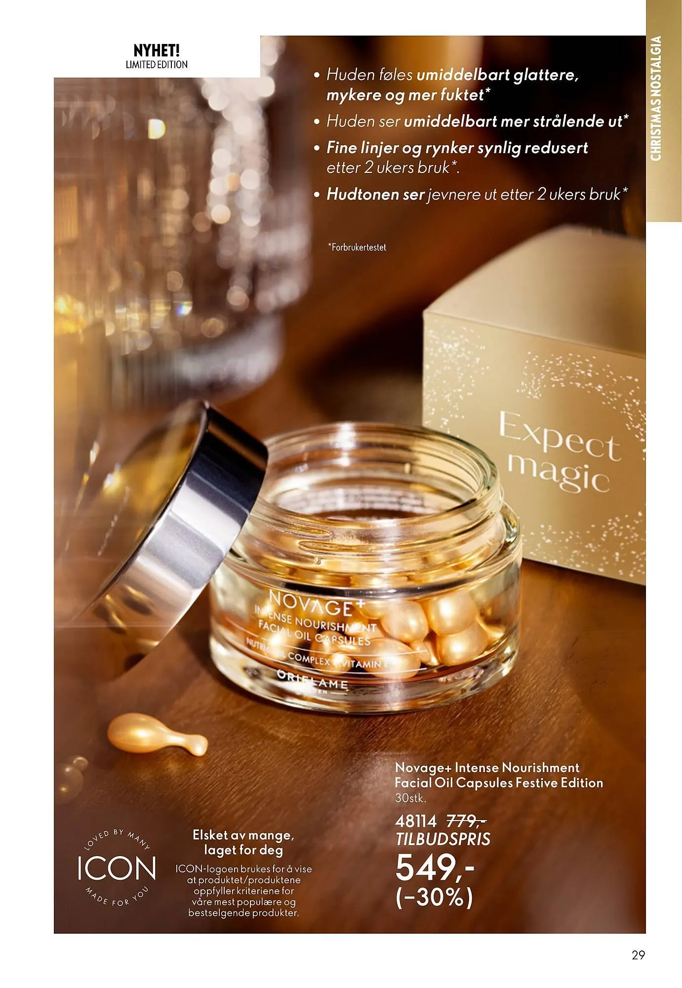 Oriflame katalog fra 2. desember til 9. desember 2025 - kundeavisside 29