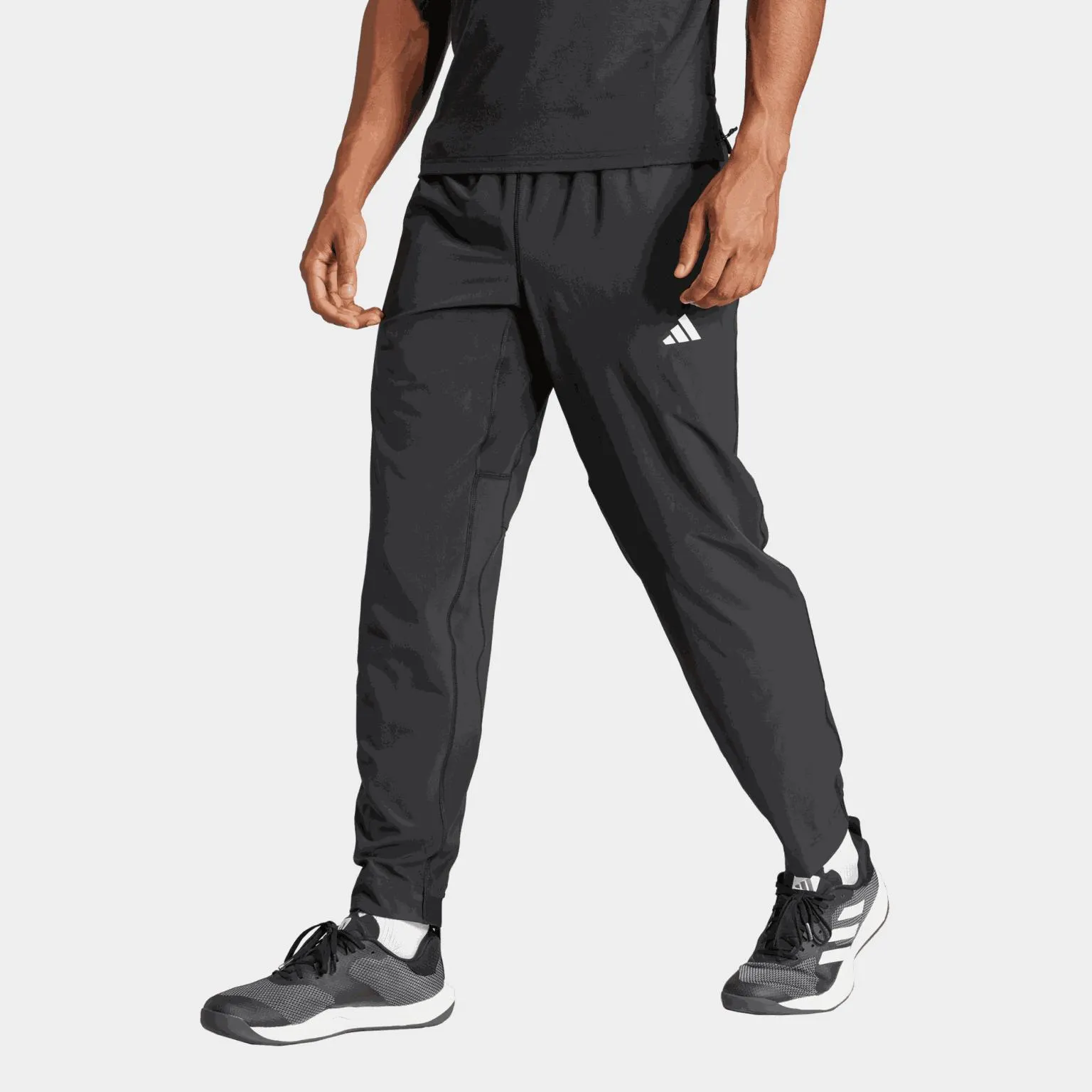 Train Essentials Training Woven Pant, treningsbukse, herre - Svart