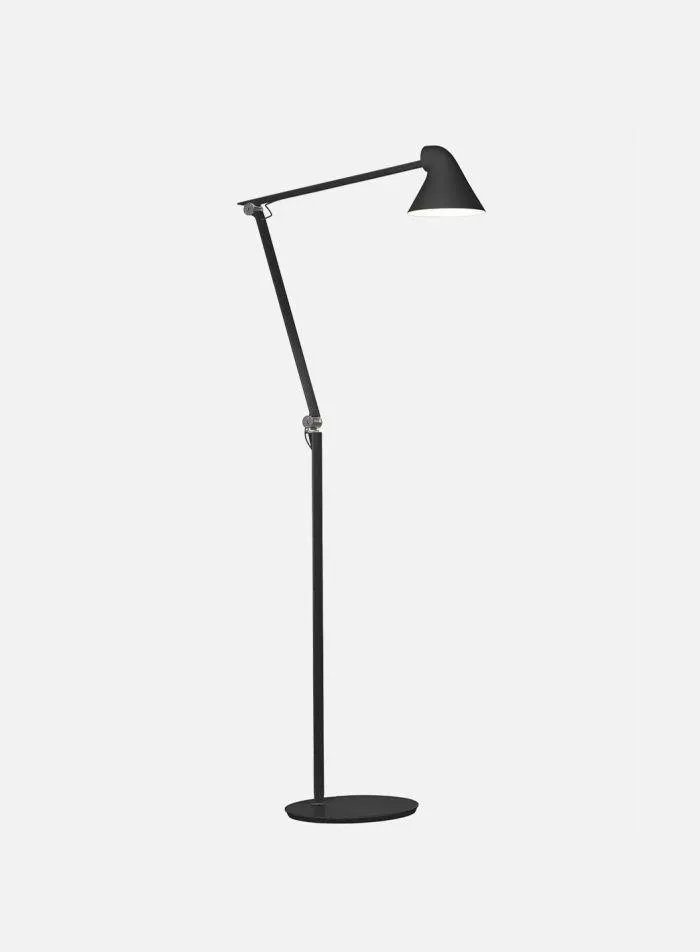 NJP gulvlampe 3000k - sort