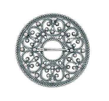 Sølje 830 Oksidert Sølv