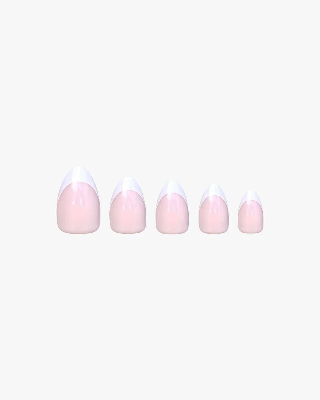 Instant Pro Press-On Nails Classic French 30 stk