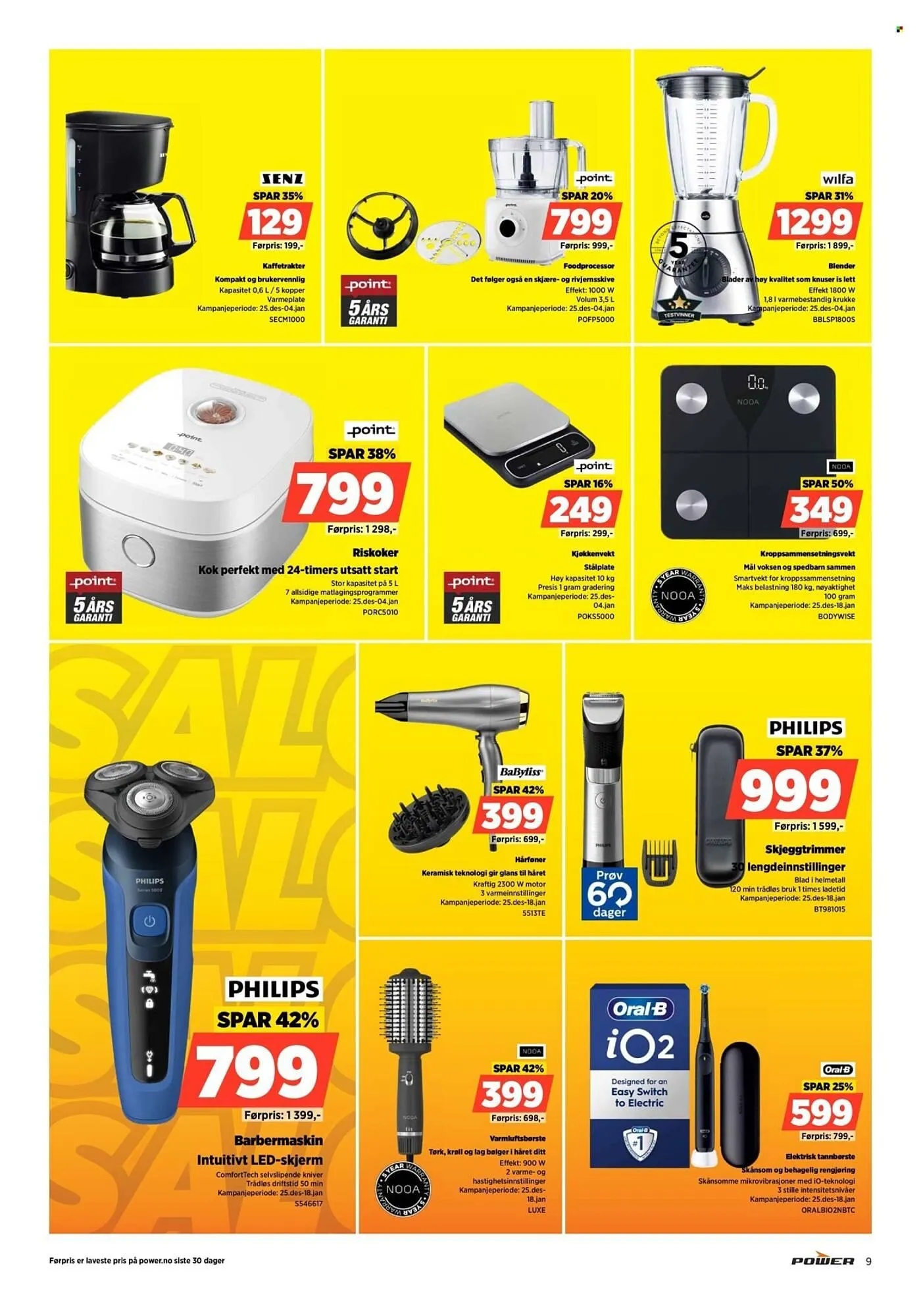 POWER kundeavis fra 1. januar til 4. januar 2026 - kundeavisside 9