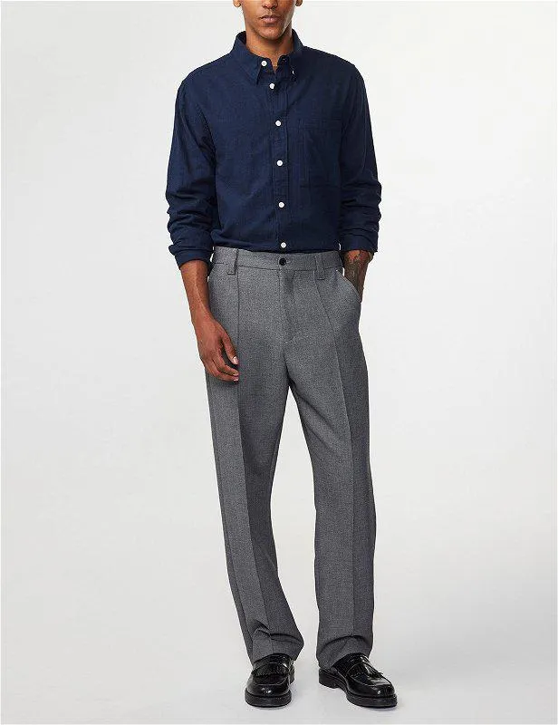 Cohen 5972 Flannel Shirt Navy Blue