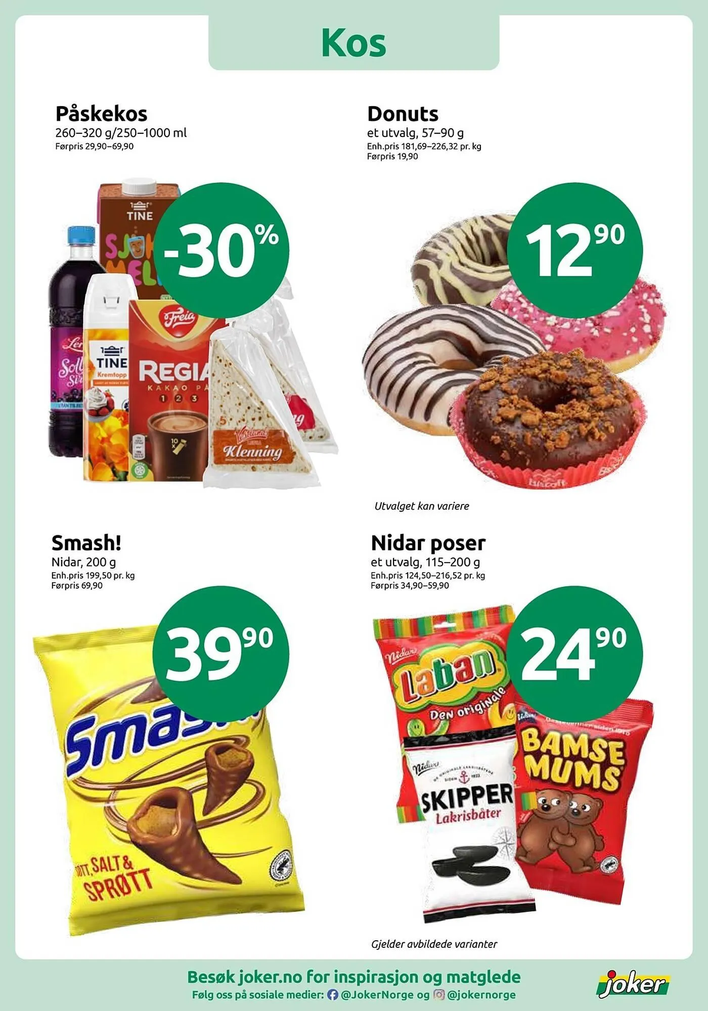 Joker kundeavis fra 30. mars til 4. april 2026 - kundeavisside 8