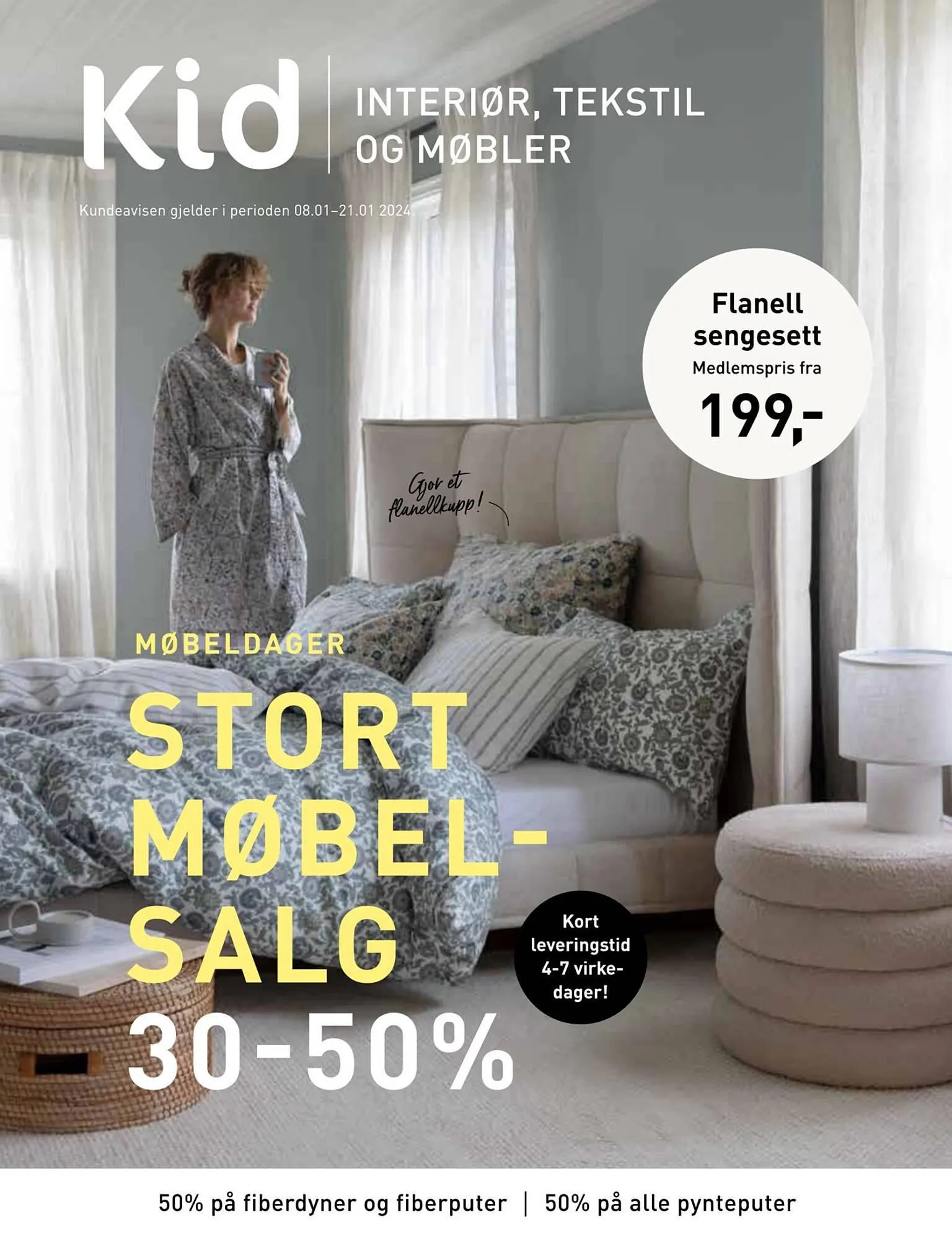 Kid Interiør Kundeavis fra 7. januar til 21. januar 2024 - kundeavisside 