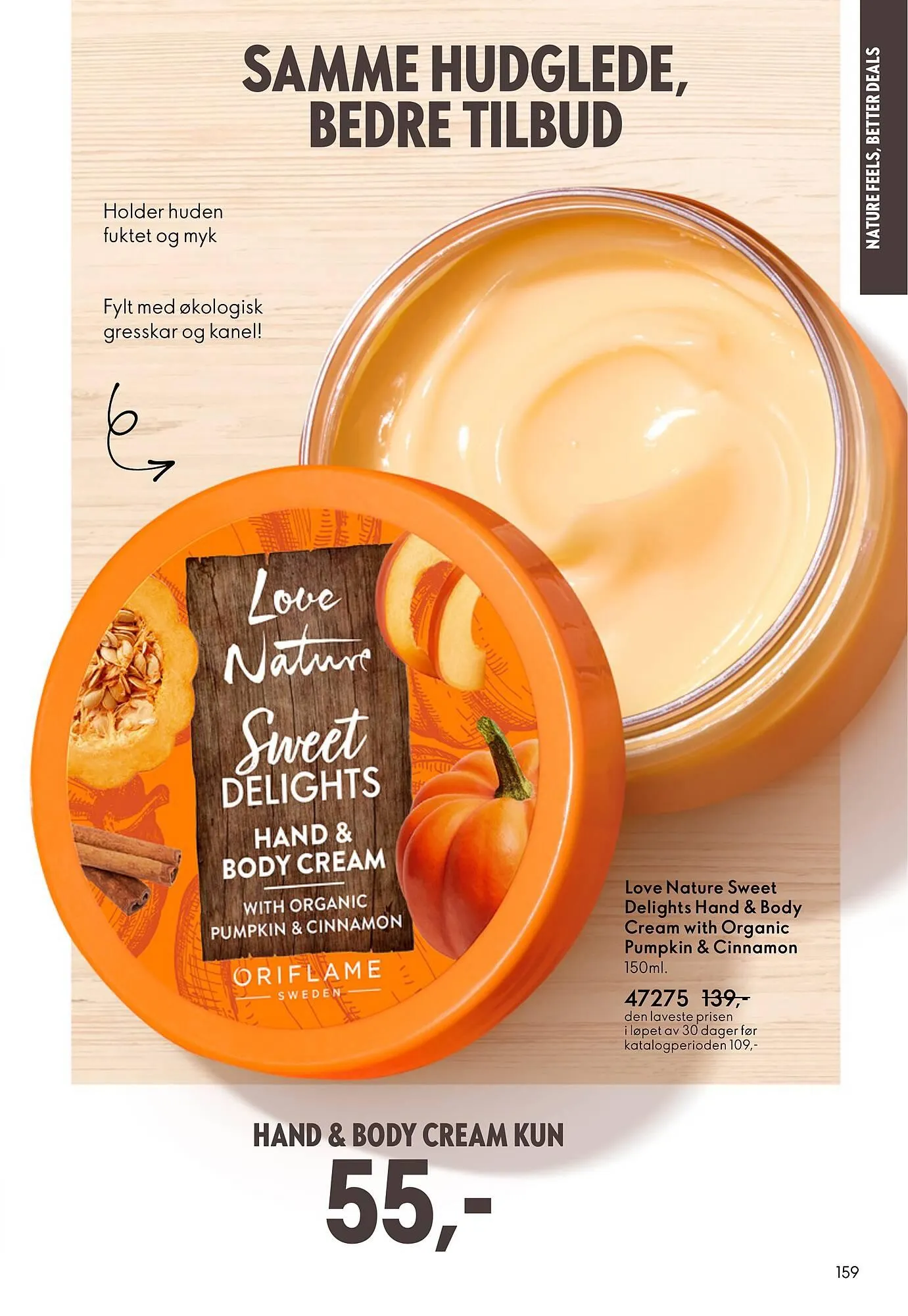 Oriflame katalog fra 11. mars til 31. mars 2026 - kundeavisside 159