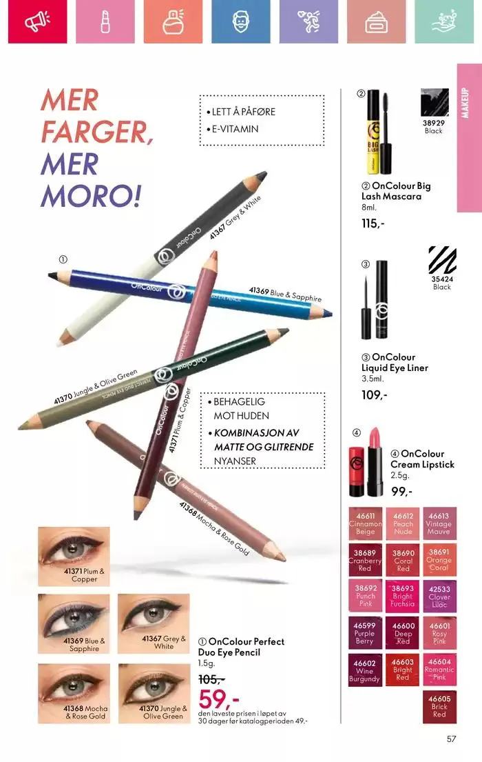 ORIFLAME Kundeavis fra 26. januar til 9. februar 2025 - kundeavisside 57