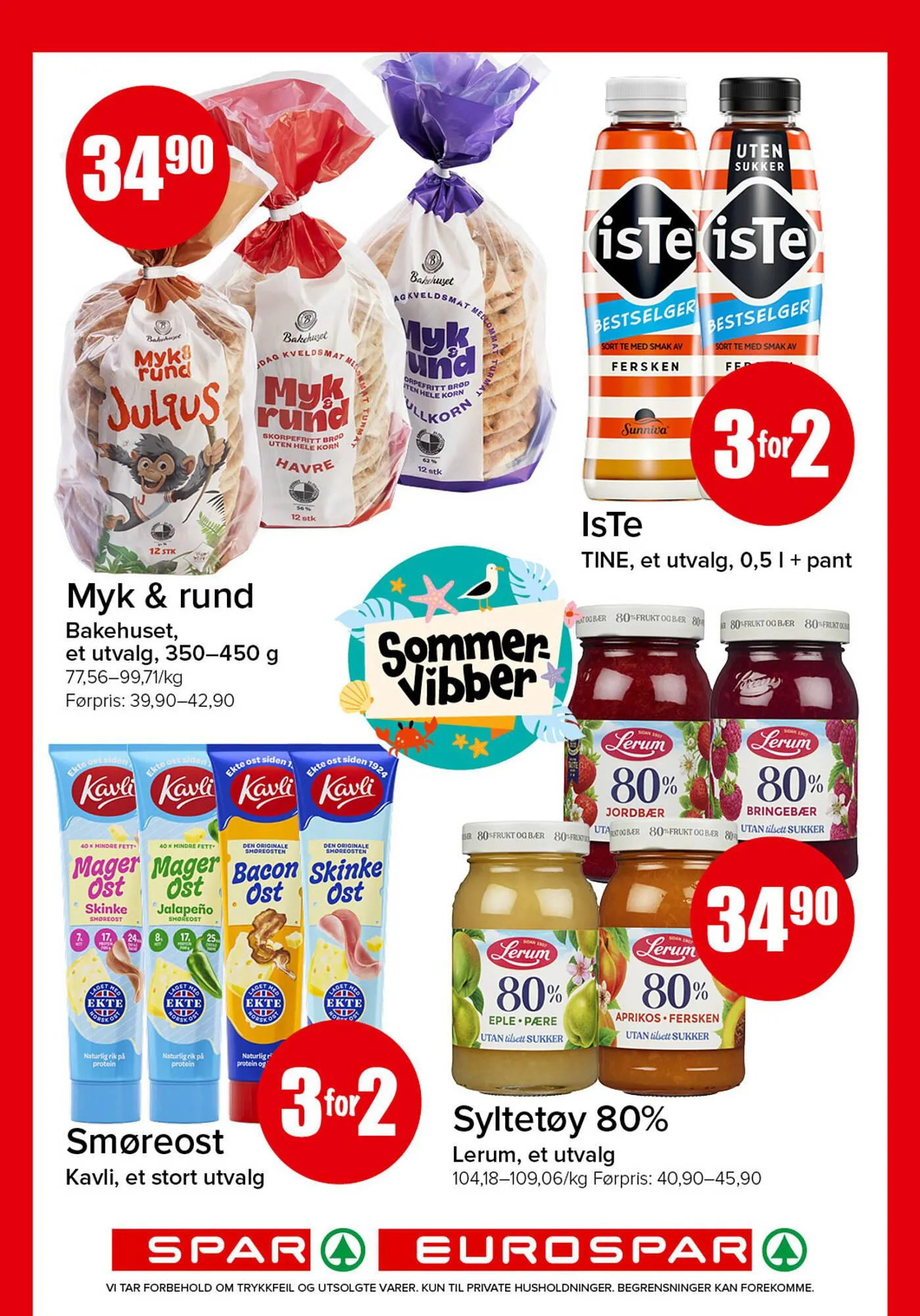 Eurospar kundeavis fra 18. mai til 24. mai 2026 - kundeavisside 10