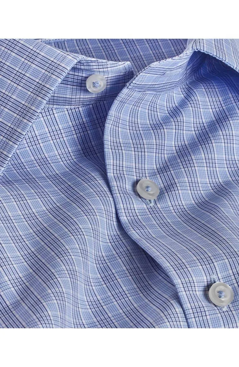 Regular Fit Plaid Dress Shirt