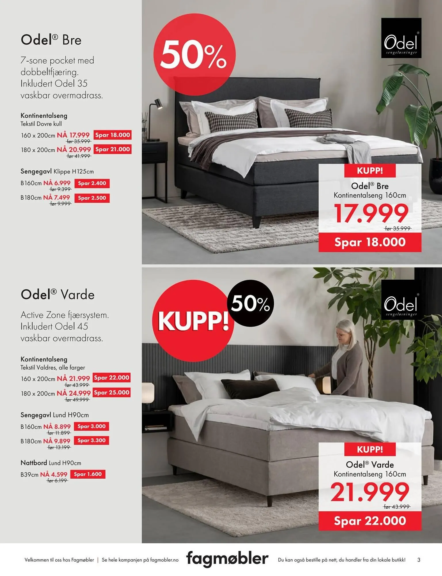 Fagmøbler kundeavis fra 1. februar til 1. mars 2026 - kundeavisside 3