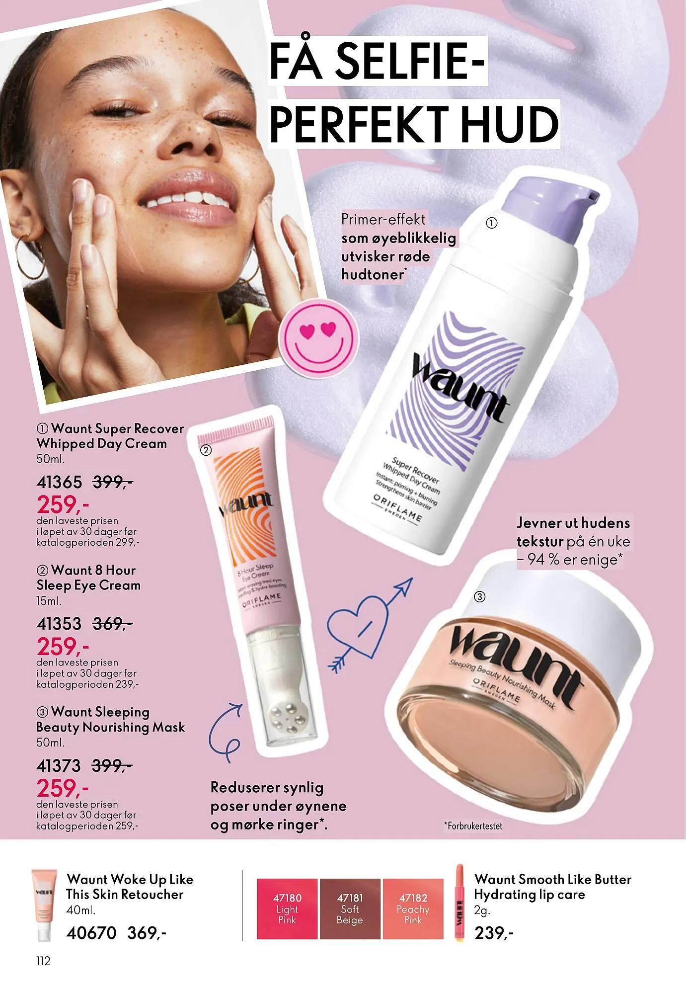 Oriflame katalog fra 28. januar til 17. februar 2026 - kundeavisside 112