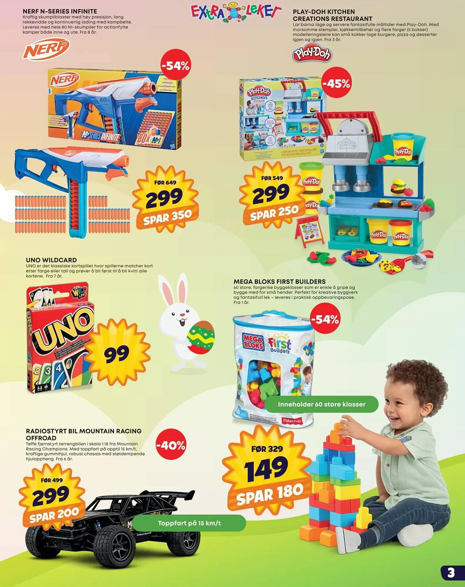 Extra Leker kundeavis fra 23. mars til 6. april 2026 - kundeavisside 3