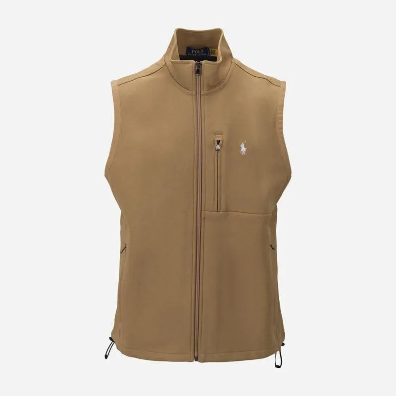 Double-Knit Vest - Camel