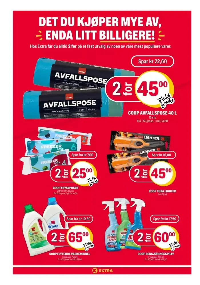 Flotte rabatter på utvalgte produkter fra 3. februar til 9. februar 2025 - kundeavisside 20