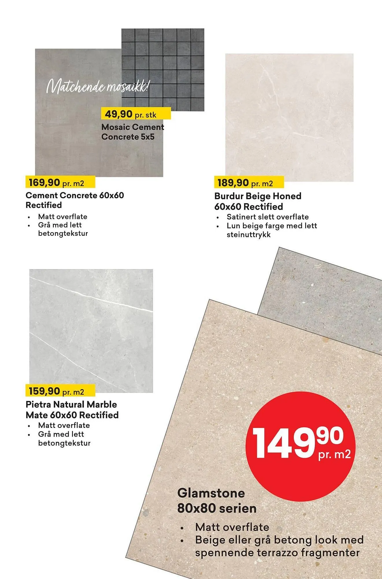 Right Price Tiles kundeavis fra 30. mars til 4. mai 2026 - kundeavisside 9