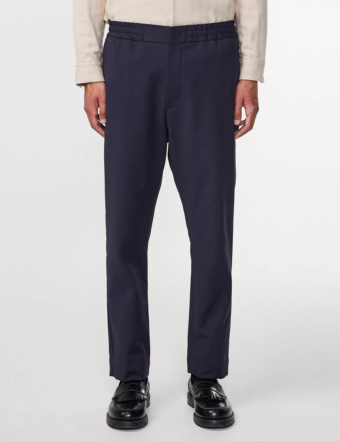 Billie 1733 Tapered Leg Trouser Navy Blue