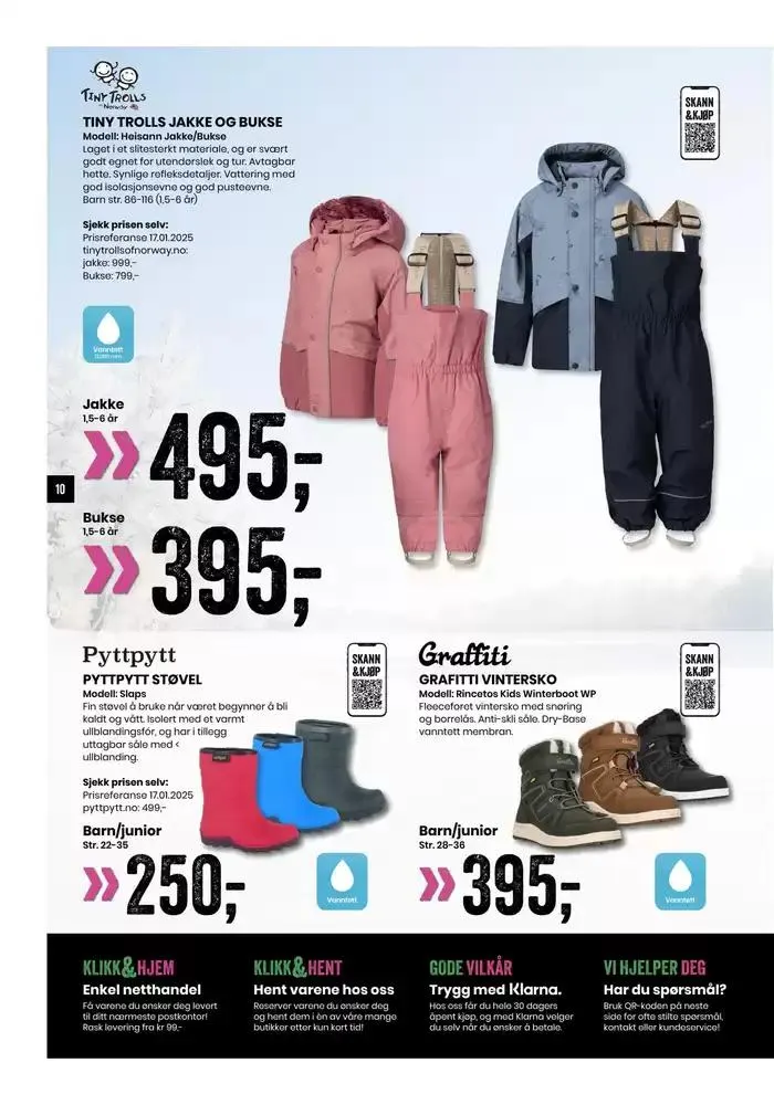 Aktuelle spesialkampanjer fra 4. februar til 18. februar 2025 - kundeavisside 10