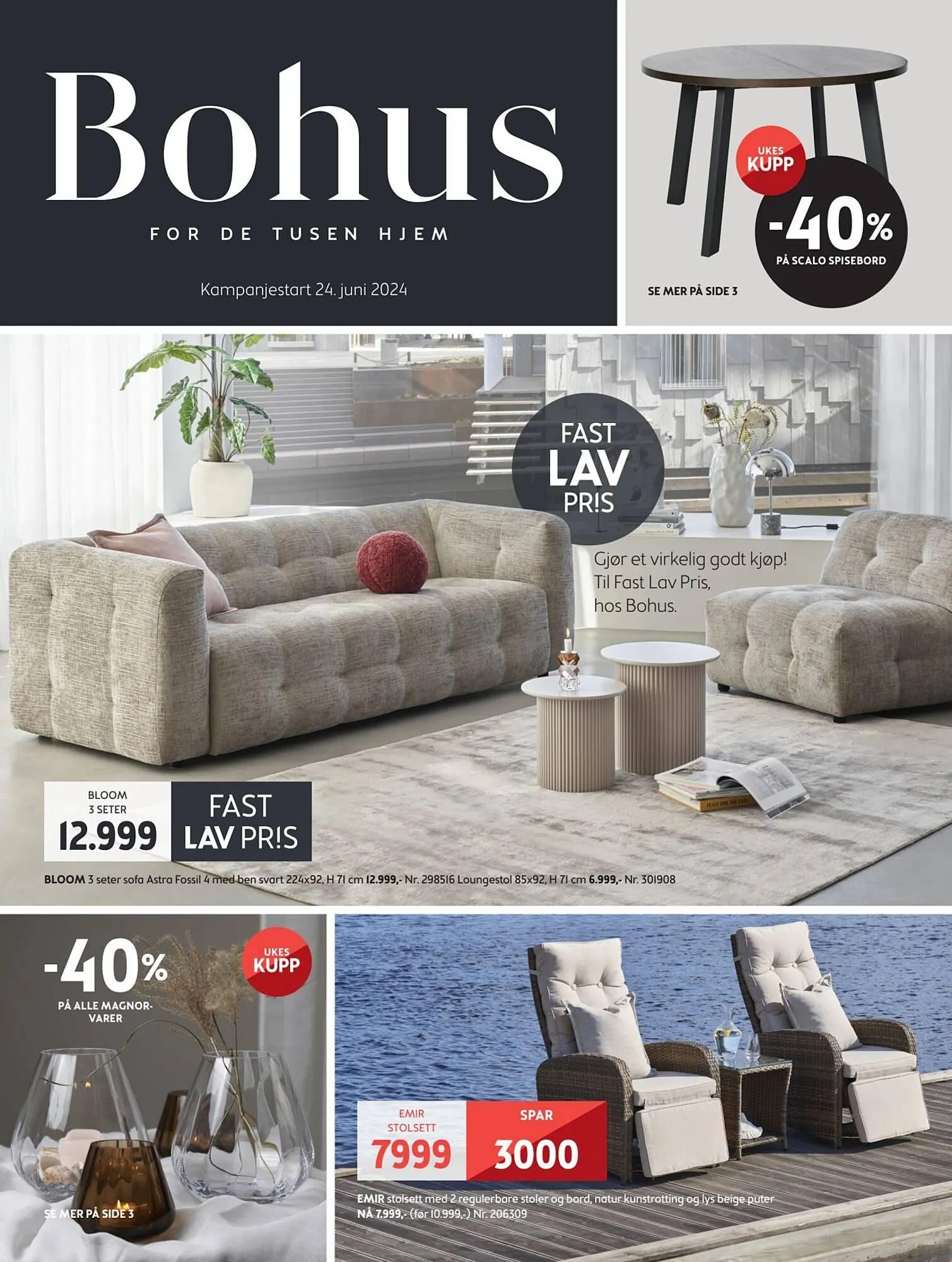 Bohus Kundeavis fra 22. juni til 20. juli 2025 - kundeavisside 1