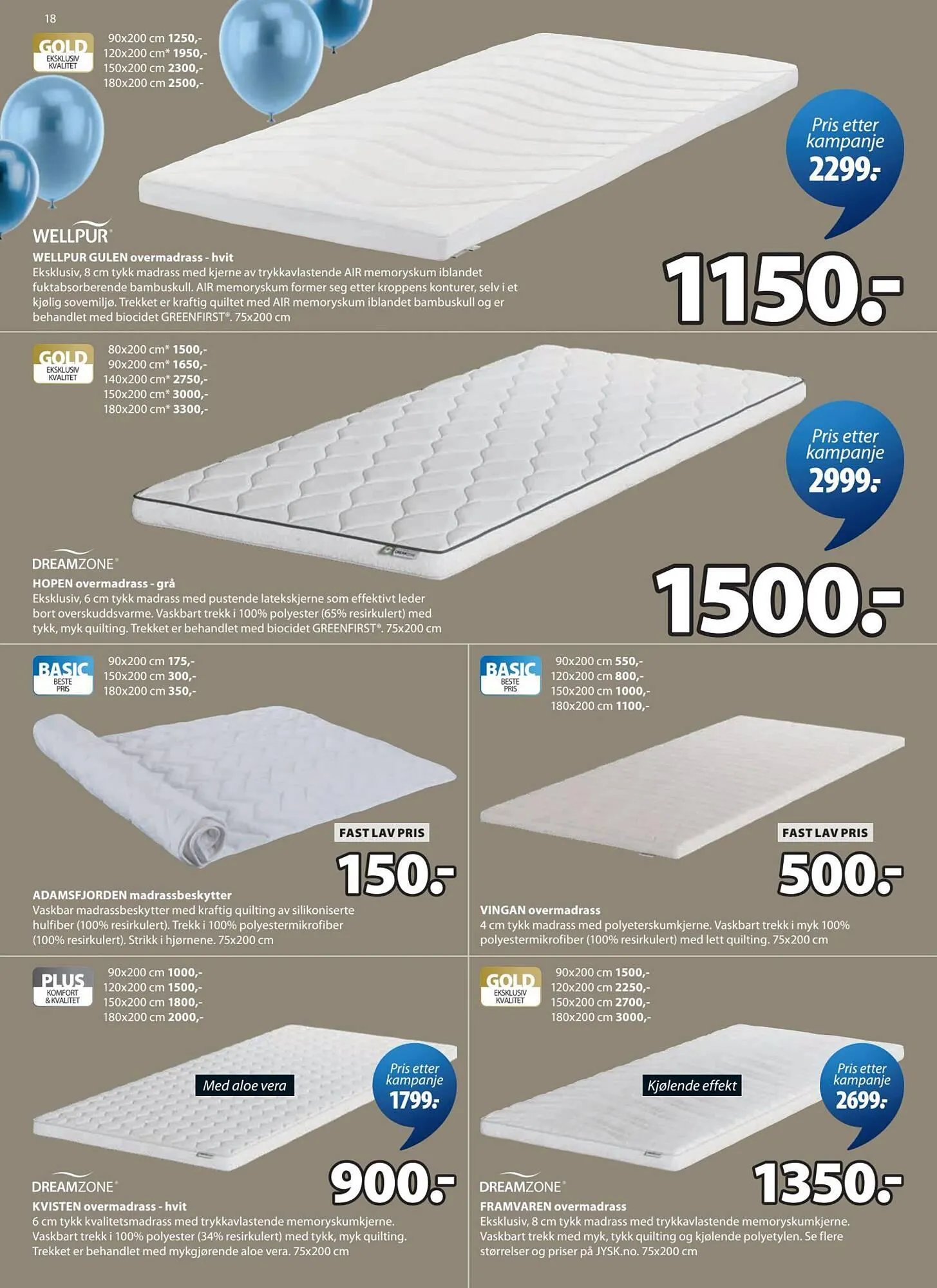 JYSK kundeavis fra 30. mars til 12. april 2026 - kundeavisside 18