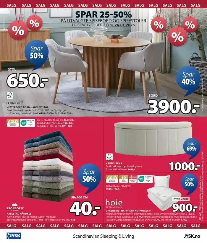 Ukens tilbud fra 13. januar til 20. januar 2025 - kundeavisside 25