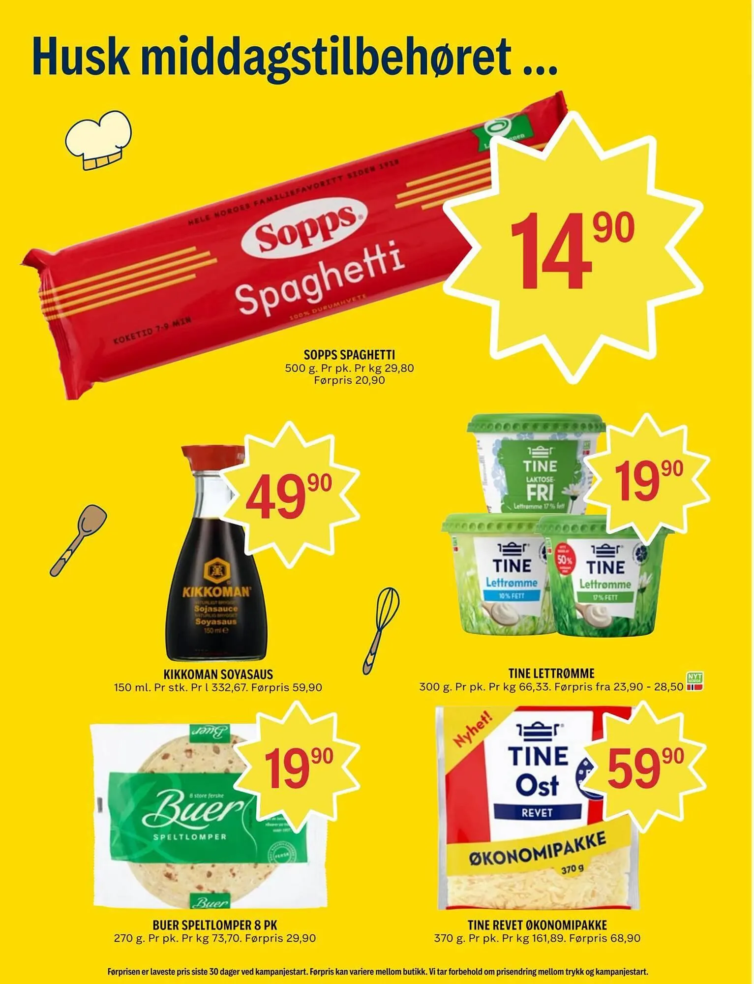 Coop Prix kundeavis fra 2. mars til 9. mars 2026 - kundeavisside 4