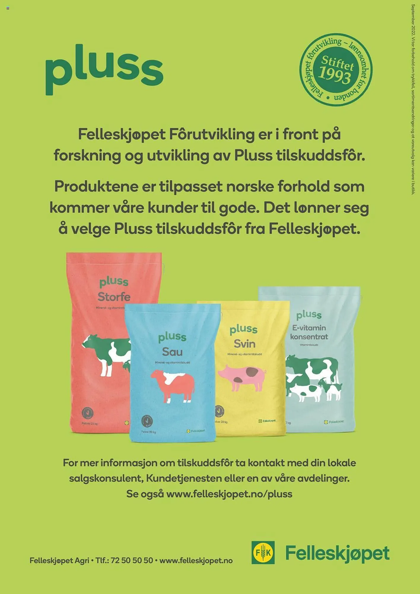 Felleskjøpet Kundeavis fra 30. januar til 30. september 2023 - kundeavisside 36