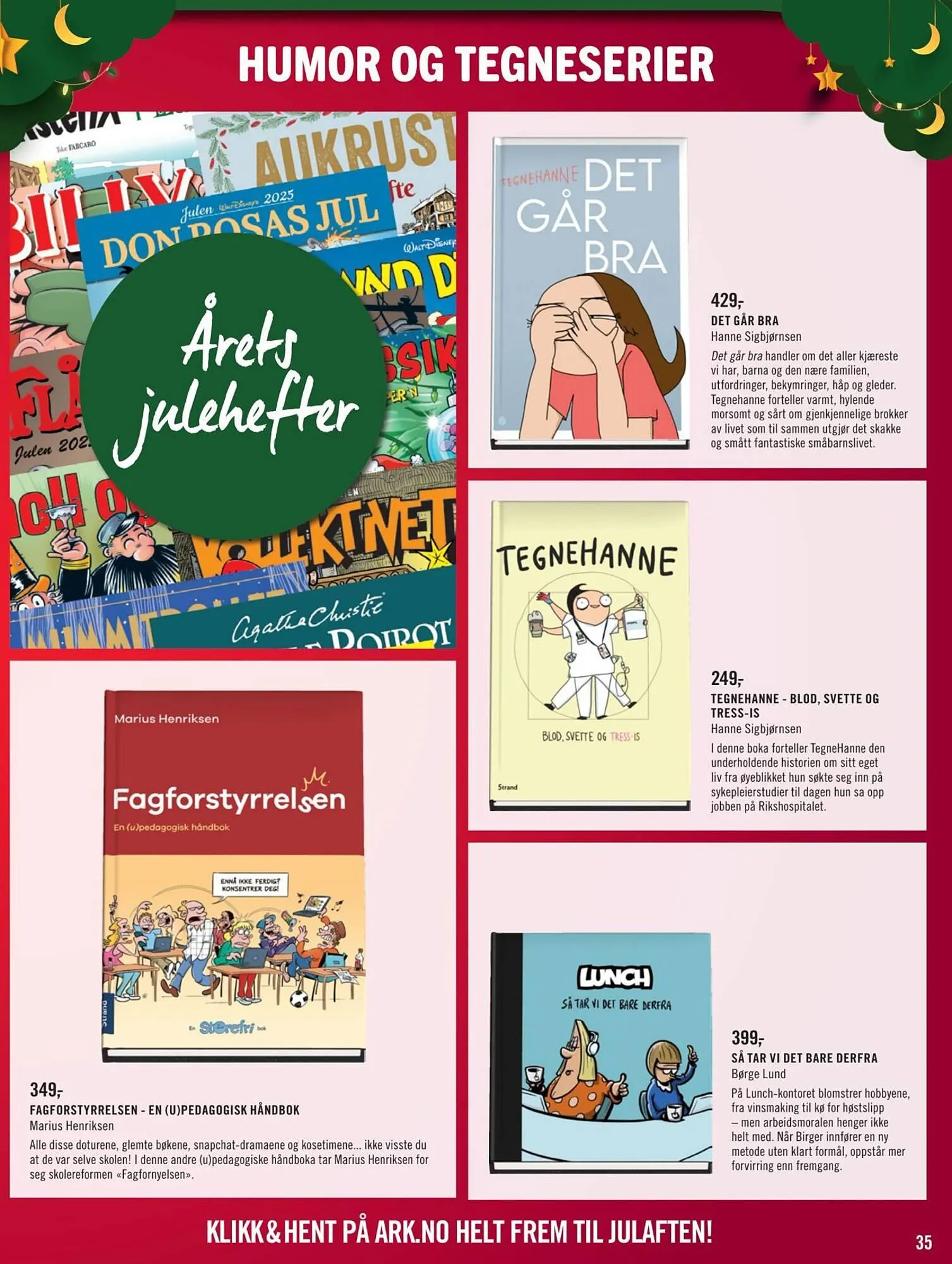 Ark Bokhandel kundeavis fra 1. desember til 25. desember 2025 - kundeavisside 35