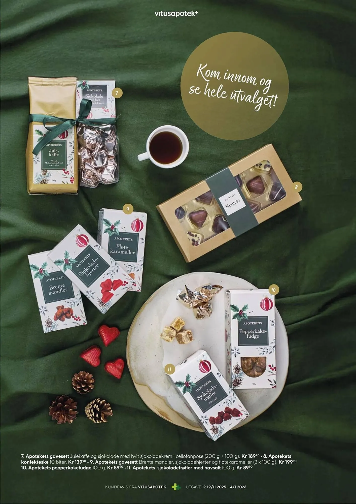 Vitusapotek kundeavis fra 19. november til 4. januar 2026 - kundeavisside 11
