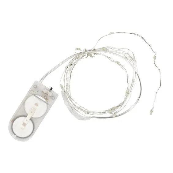 LED Lysslynge 1,5m Sølv