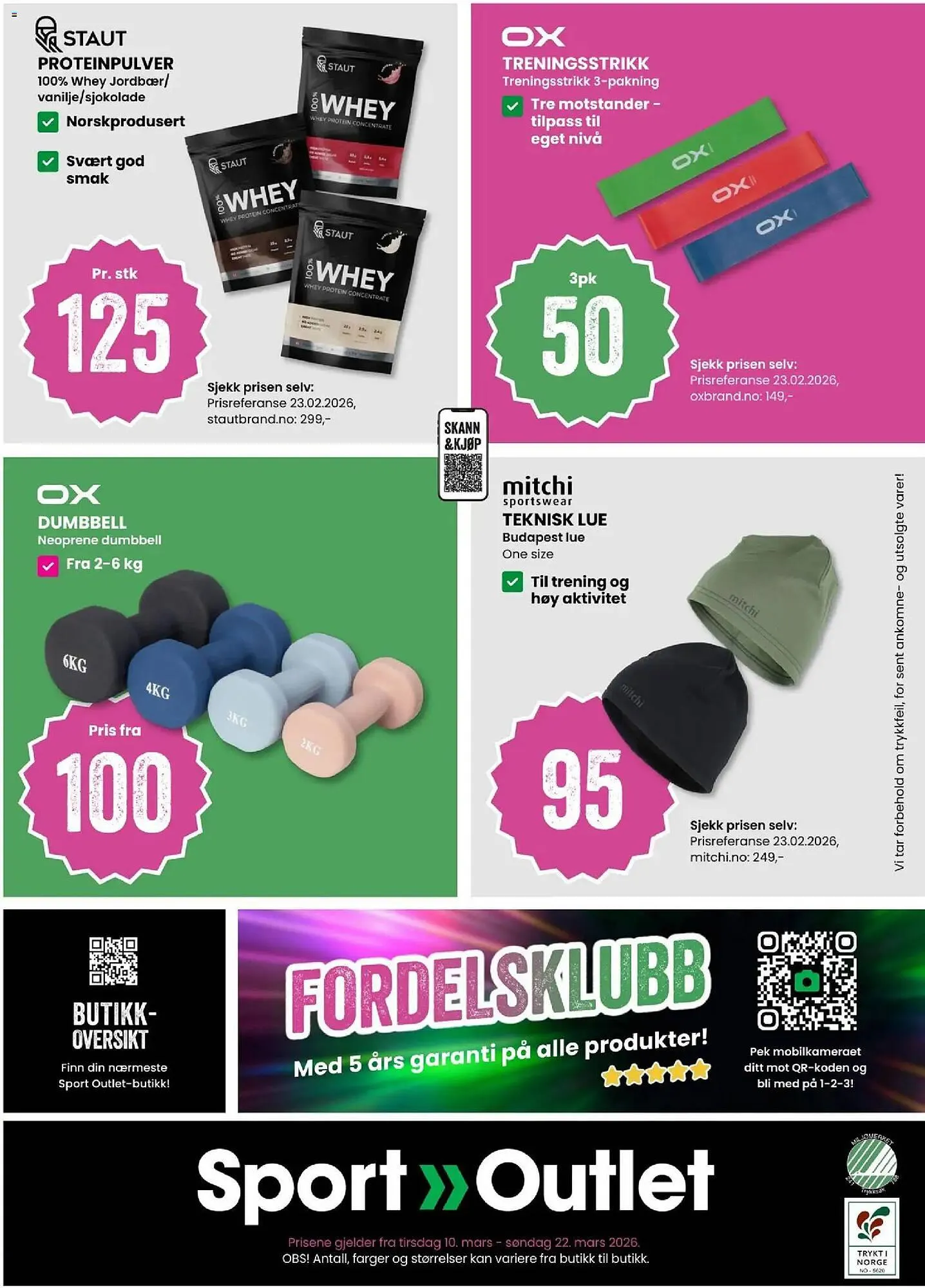 Sport Outlet kundeavis fra 10. mars til 22. mars 2026 - kundeavisside 32