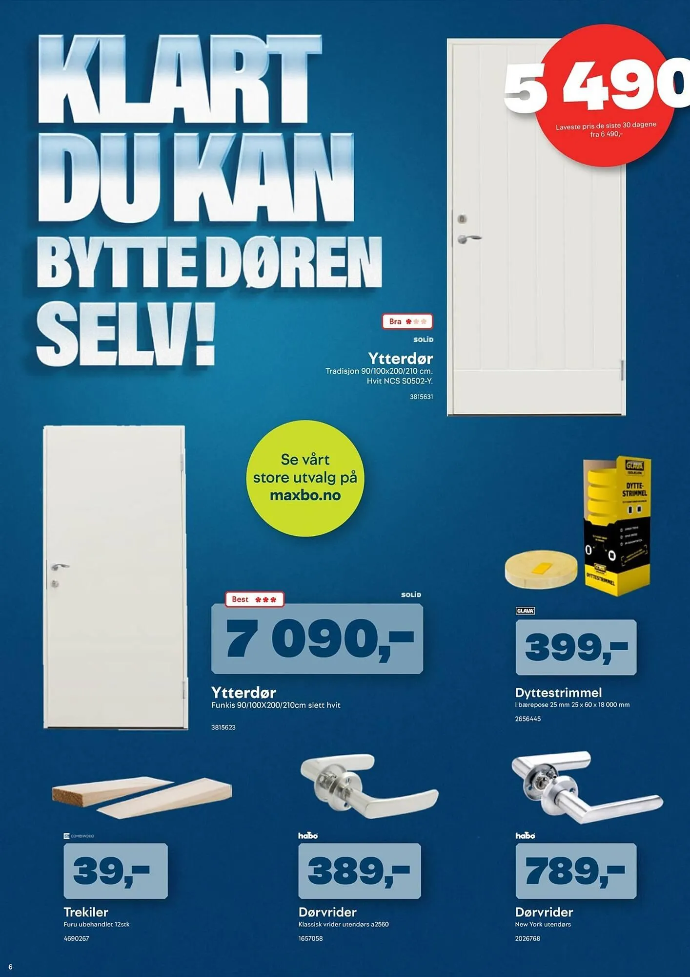 Maxbo Kundeavis fra 3. mars til 23. mars 2025 - kundeavisside 6