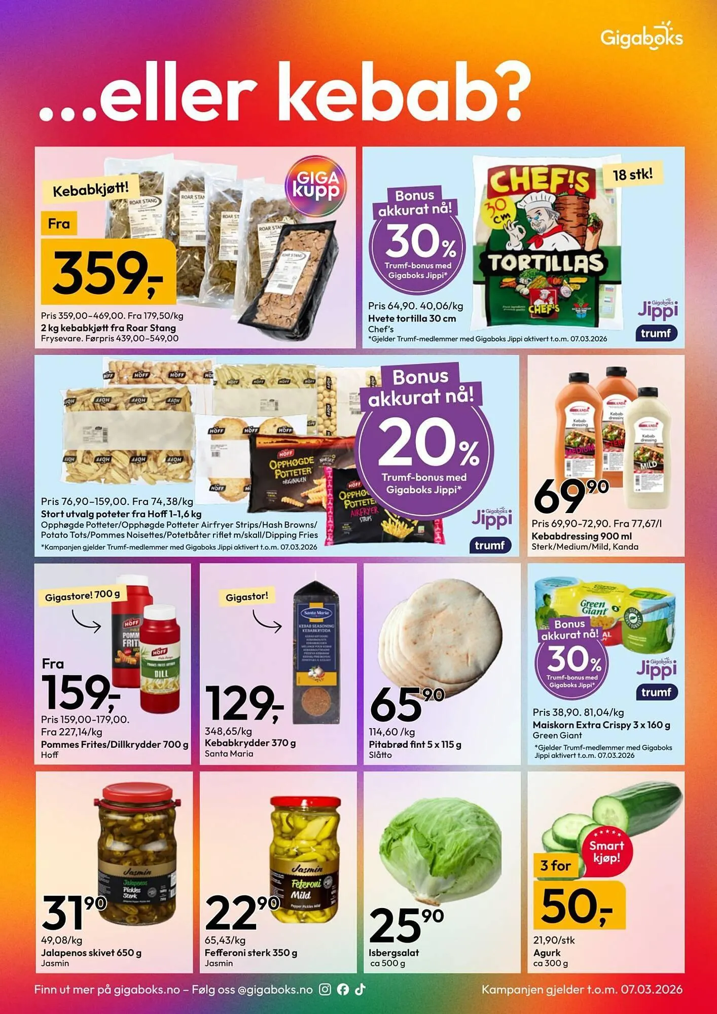 Gigaboks kundeavis fra 2. mars til 7. mars 2026 - kundeavisside 5