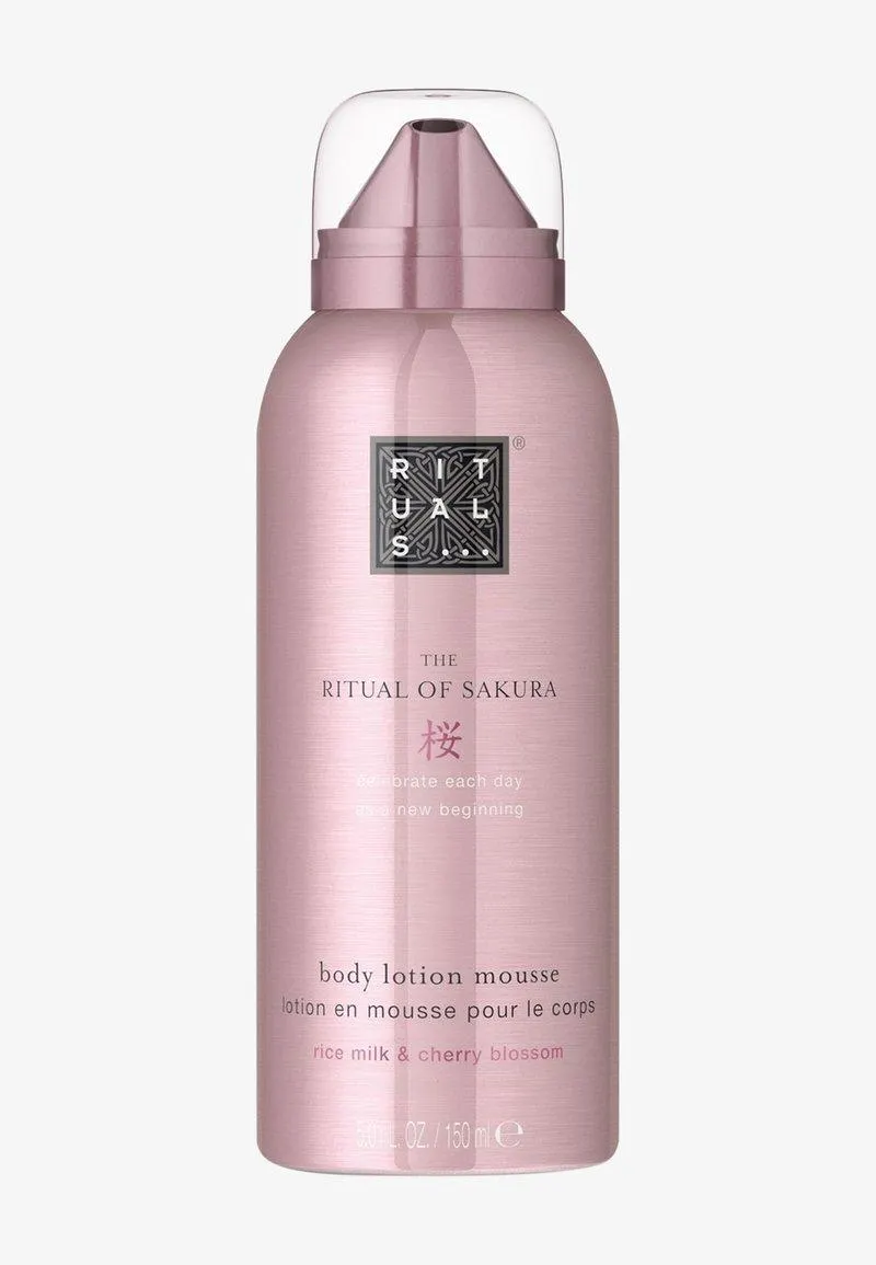 BODY LOTION MOUSSE - THE RITUAL OF SAKURA- FLORAL - CHERRY BLOSSOM & RICE MILK - Kroppslotion