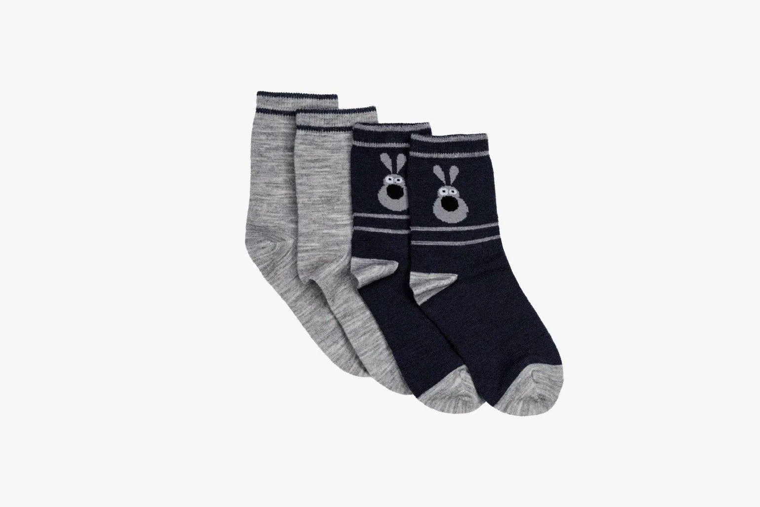 Dyreskogen ullsokker 2-pakk