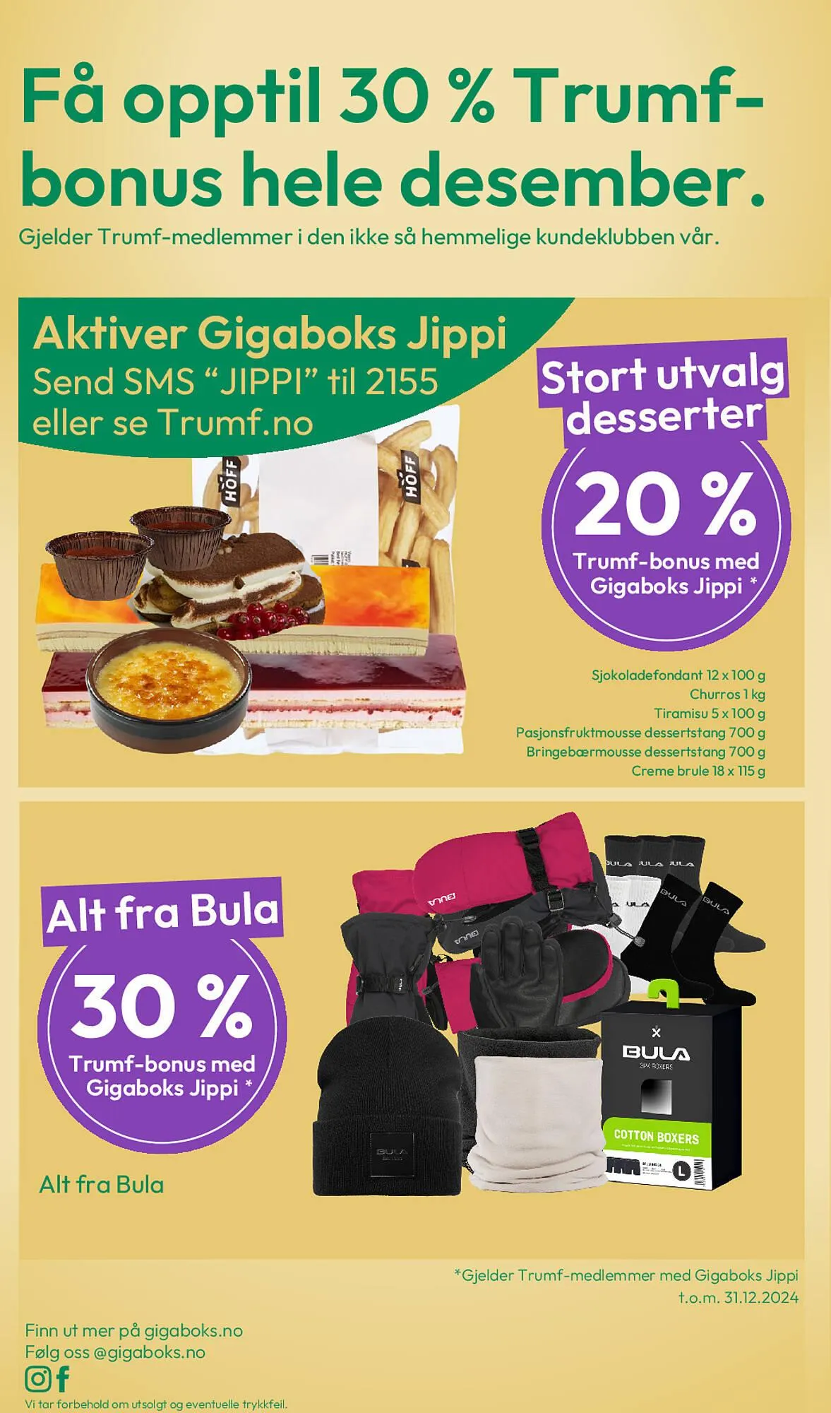 Gigaboks Kundeavis fra 2. desember til 31. desember 2024 - kundeavisside 8