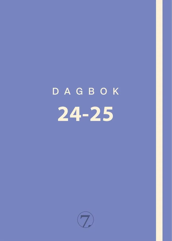 7.Sans kalender 24/25 Studentdagbok A5