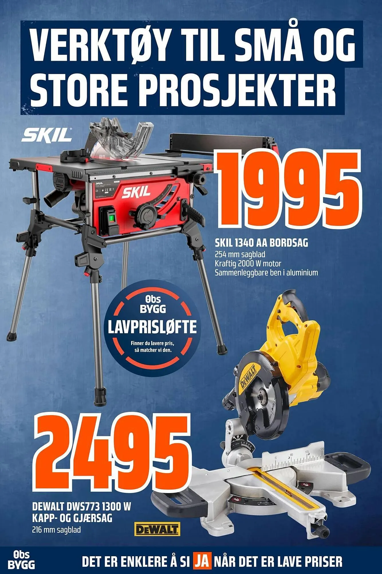 Obs Bygg kundeavis fra 29. mars til 11. april 2026 - kundeavisside 22