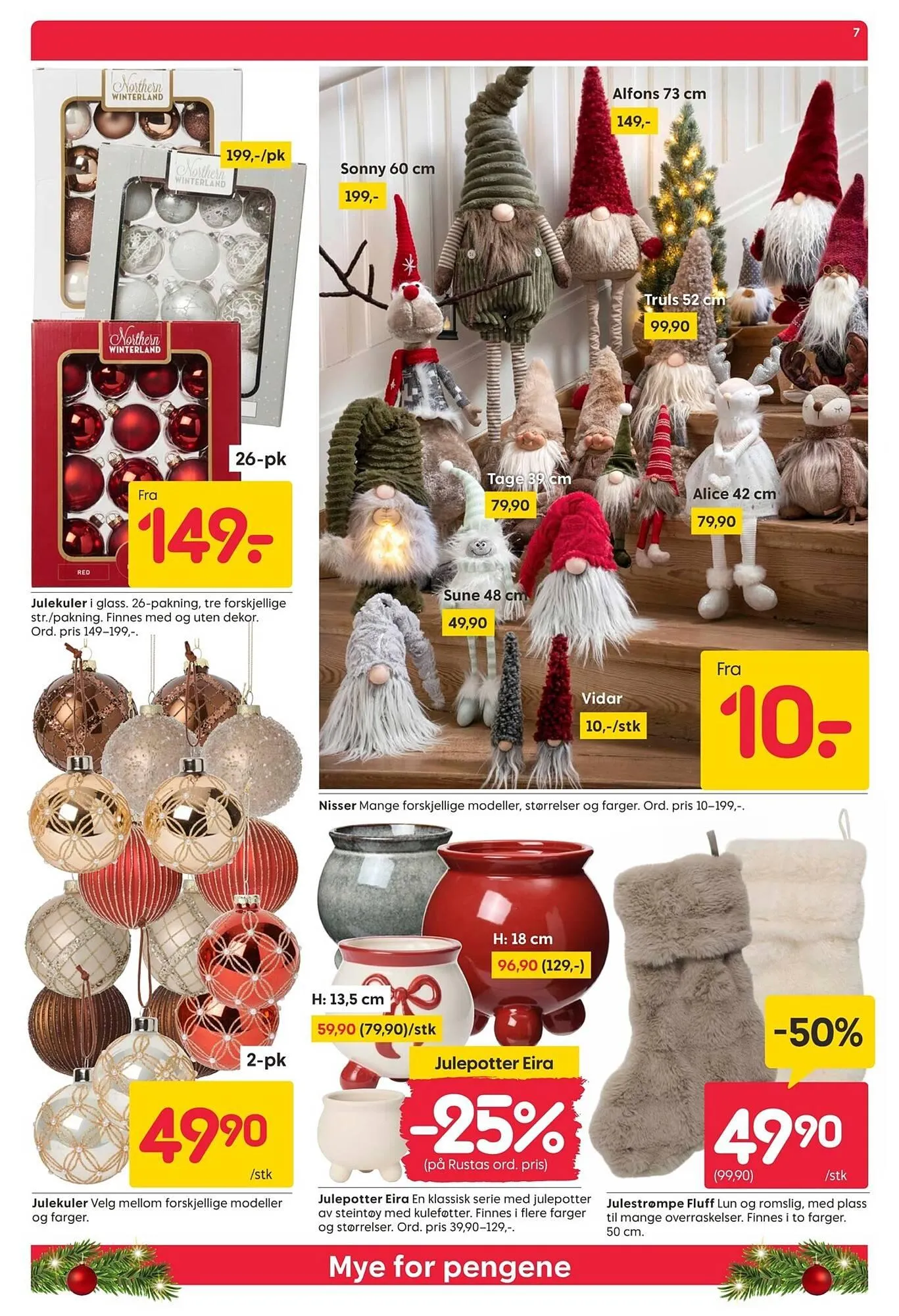 Rusta kundeavis fra 8. desember til 14. desember 2025 - kundeavisside 7