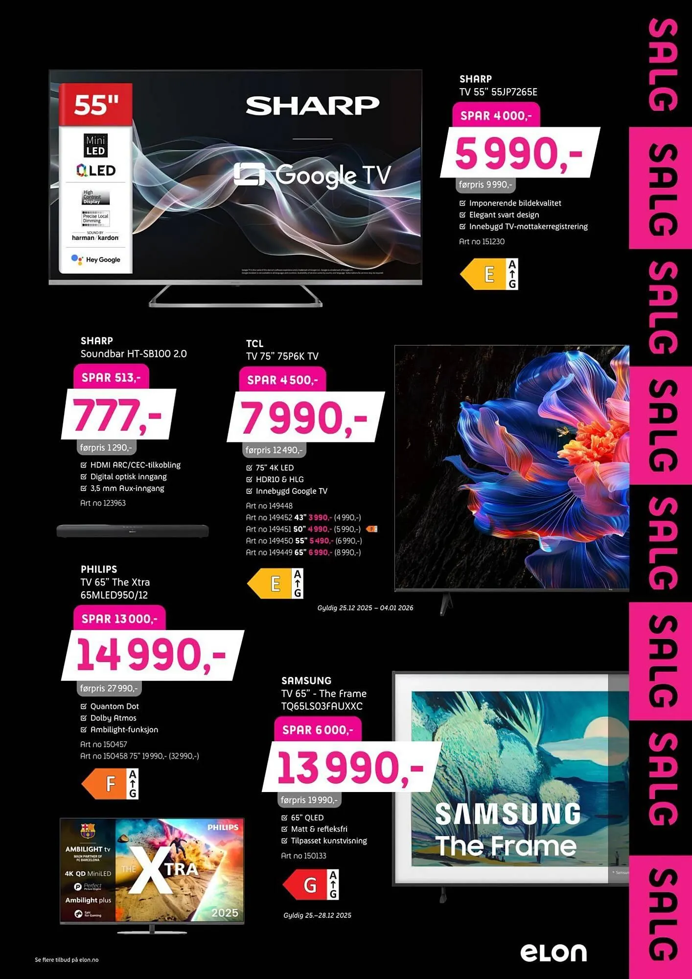 ELON kundeavis fra 25. desember til 12. januar 2026 - kundeavisside 9