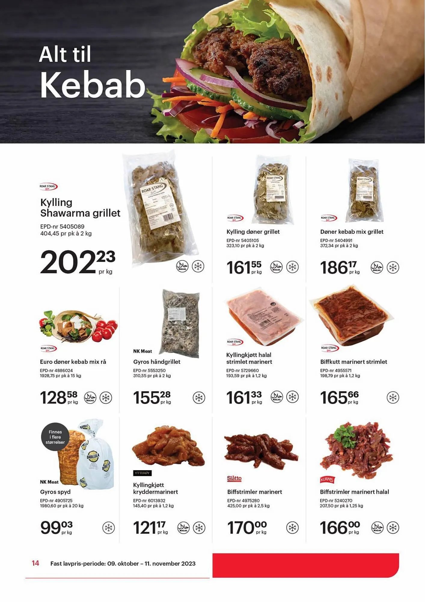 Storcash Kundeavis fra 9. oktober til 11. november 2023 - kundeavisside 14